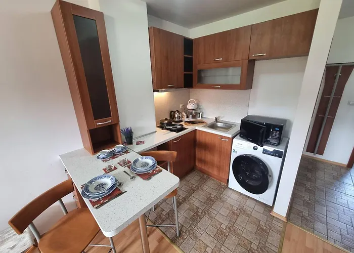 Apartament 1br Homey Duplex 300mbps Wifi - Two Floor With Washer Bansko